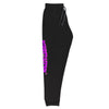 RIPPEDNESS! Jerzees Unisex joggers with (purple and green text logo)