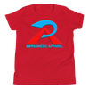 RIPPEDNESS! (Boys) Youth - Premium Branded Design (Short Sleeve) T-Shirt with Blue/Red Logos