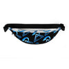 RIPPEDNESS! (Blue Metallic/Black & White) Fanny Pack with our Trademarked (RA) Text Logos.