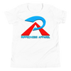 RIPPEDNESS! (Boys) Youth - Premium Branded Design (Short Sleeve) T-Shirt with Blue/Red Logos