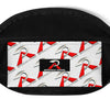 RIPPEDNESS! (Red/Gray and Black/White) Fanny Pack with our Trademarked (RA) Text Logos.
