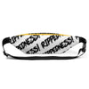 RIPPEDNESS! (Yellow/Black & White) Fanny Pack with our Trademarked (RIPPEDNESS!) Text Logos.