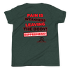 RIPPEDNESS! Boys Youth - Premium Branded Design (Short Sleeve) Motivational Text T-Shirt with "NO RISK NO REWARDS!" Text Logo