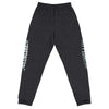 RIPPEDNESS! Jerzees Unisex joggers with (gray stone looking text logo)