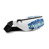 RIPPEDNESS! (Metallic Blue/Black & White) Fanny Pack with our Trademarked (RIPPEDNESS!) Text