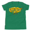 RIPPEDNESS! (Boys) Youth - Premium Branded Design (Short Sleeve) T-Shirt with Golden Text Logos