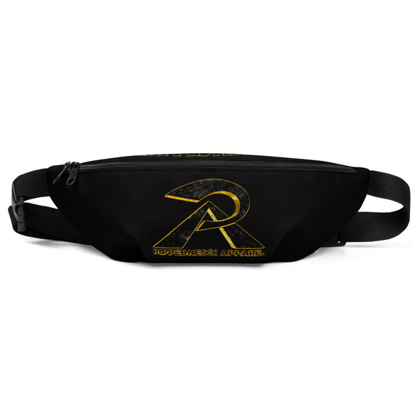 RIPPEDNESS! (Black/Rose Gold and Black/White) Fanny Pack with our Trademarked (RIPPEDNESS!/RA) Text Logos.