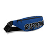 RIPPEDNESS! (Blue/Black & White) Fanny Pack with our Trademarked (RIPPEDNESS!) Text Logos.