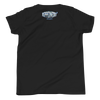 RIPPEDNESS! (Boys) Youth - Premium Branded Design (Short Sleeve) T-Shirt with Blue/Gray Logos
