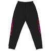 RIPPEDNESS! Jerzees Unisex joggers with (purple rose gold and gold text logo)