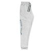 RIPPEDNESS! Jerzees Unisex joggers with (gray and blue text logo)