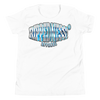 RIPPEDNESS! (Boys) Youth - Premium Branded Design (Short Sleeve) T-Shirt with Chrome/Blue Logos
