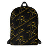 RIPPEDNESS! Custom Made to Order Super Dope Backpack (Black with Black & Rose Gold logos)