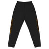 RIPPEDNESS! Jerzees Unisex joggers with (black rose gold and gold text logo)