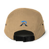 RIPPEDNESS! (Yupoong) Five Panel Front/Back Embroidery Multiple Color Caps With (Teal and Black Text) Logos