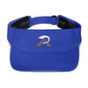 RIPPEDNESS! Flexfit Embroidered Sun Visor with (Old Gold and White) Text Logo.