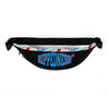 RIPPEDNESS! (Cyan Blue/Red and Black/White) Fanny Pack with our Trademarked (RIPPEDNESS!/RA) Text Logos.