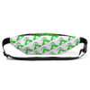 RIPPEDNESS! (Neon Green/Black & White) Fanny Pack covered with our (RIPPEDNESS!/RA) Text Logos.