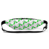 RIPPEDNESS! (Neon Green/Black & White) Fanny Pack covered with our (RA) Text Logos.