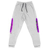 RIPPEDNESS! Jerzees Unisex joggers with (purple and green text logo)