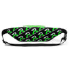 RIPPEDNESS! (Neon Green/Black & White) Fanny Pack covered with our (RIPPEDNESS!/RA) Text Logos.