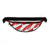 RIPPEDNESS! (Red/Black & White) Fanny Pack with our Trademarked (RIPPEDNESS!) Text Logos.