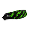 RIPPEDNESS! (Neon Green/Black & White) Fanny Pack covered with our Trademarked (RIPPEDNESS!) Text Logos.